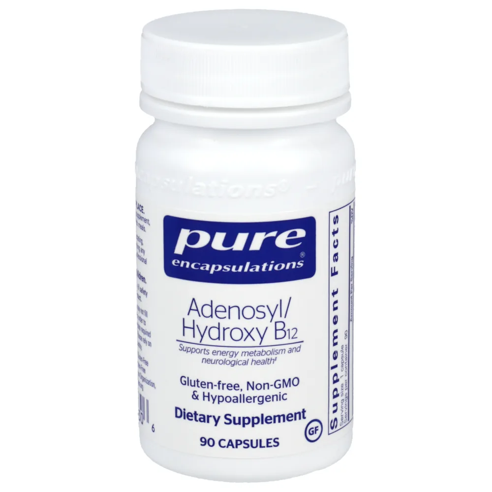 Adenosyl/Hydroxy B12 - 90 capsules