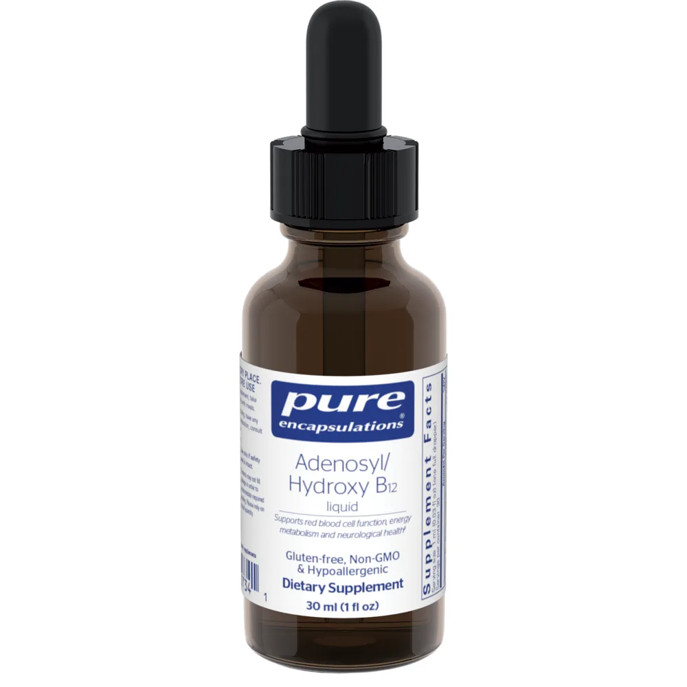 Adenosyl/Hydroxy B12 liquid - 30 Milliliters