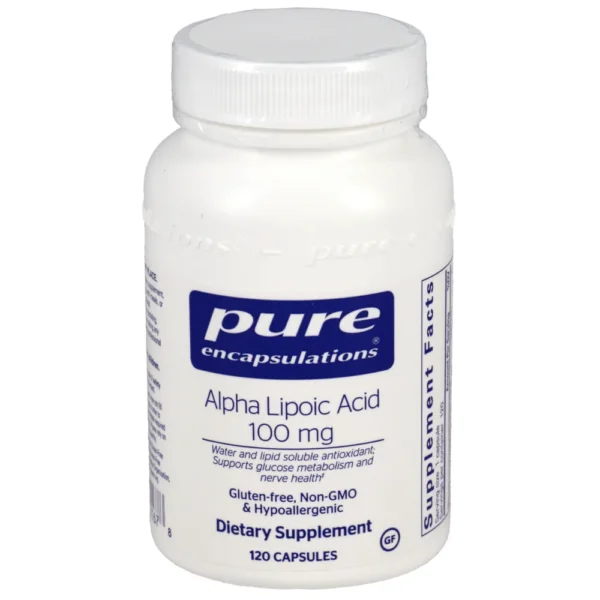 Alpha Lipoic Acid 100mg - 120 capsules