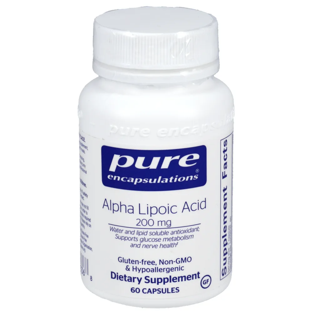 Alpha Lipoic Acid 200mg - 60 capsules