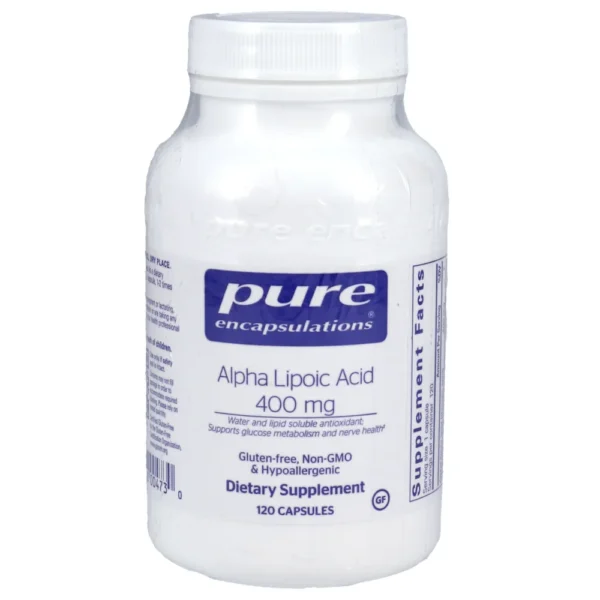 Alpha Lipoic Acid 400mg - 120 capsules