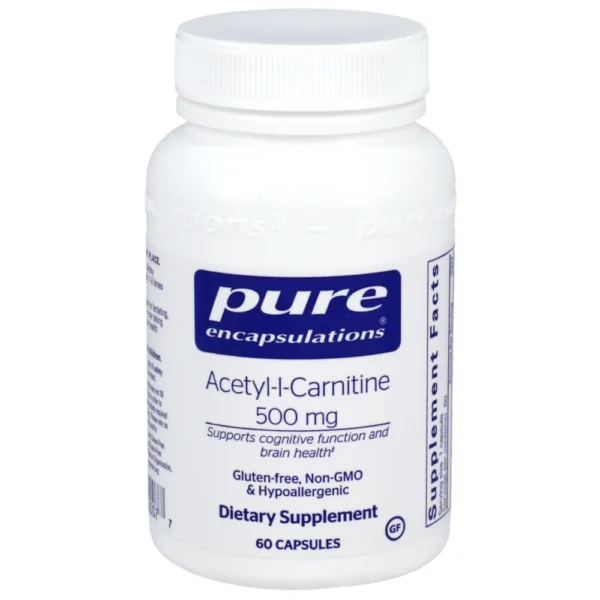 Acetyl-L-Carnitine 500mg - 60 capsules