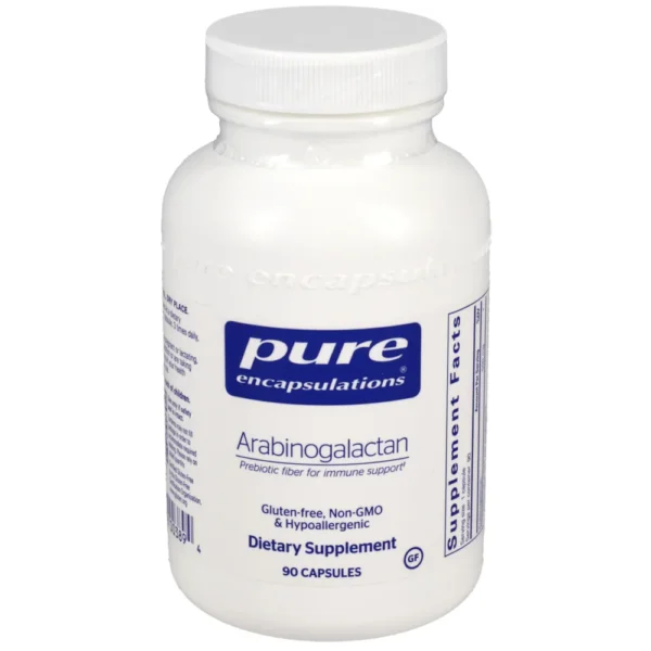 Arabinogalactan Prebiotic Fiber - 90 capsules