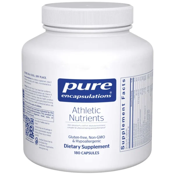 Athletic Nutrients - 180 capsules
