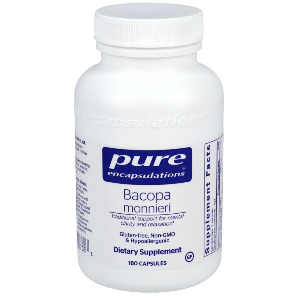 Bacopa Monnieri - 180 capsules