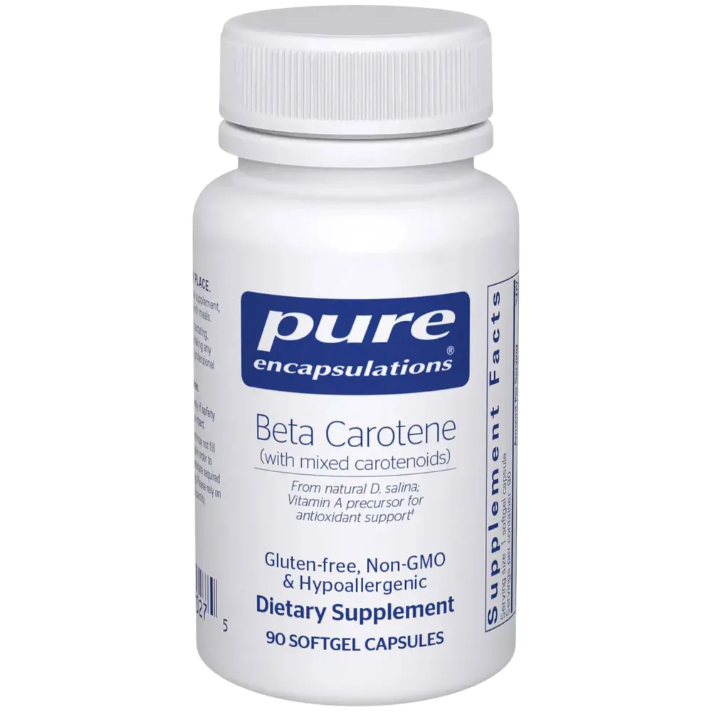 Beta Carotene - 90 Softgel Capsules