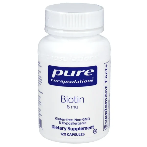 Biotin 8mg - 120 capsules