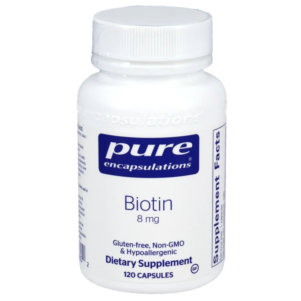 Biotin 8mg - 120 capsules
