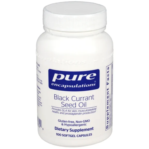 Black Currant Seed Oil - 100 Softgel Capsules