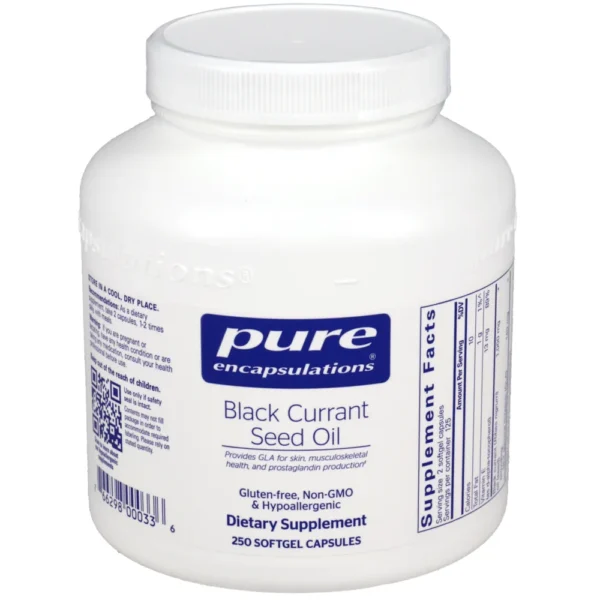 Black Currant Seed Oil - 250 Softgels