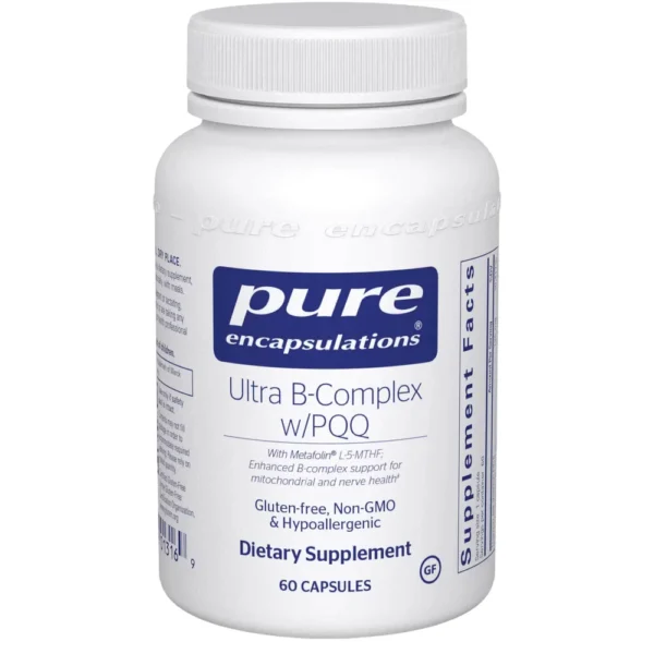 Ultra B-Complex w/PQQ - 60 capsules