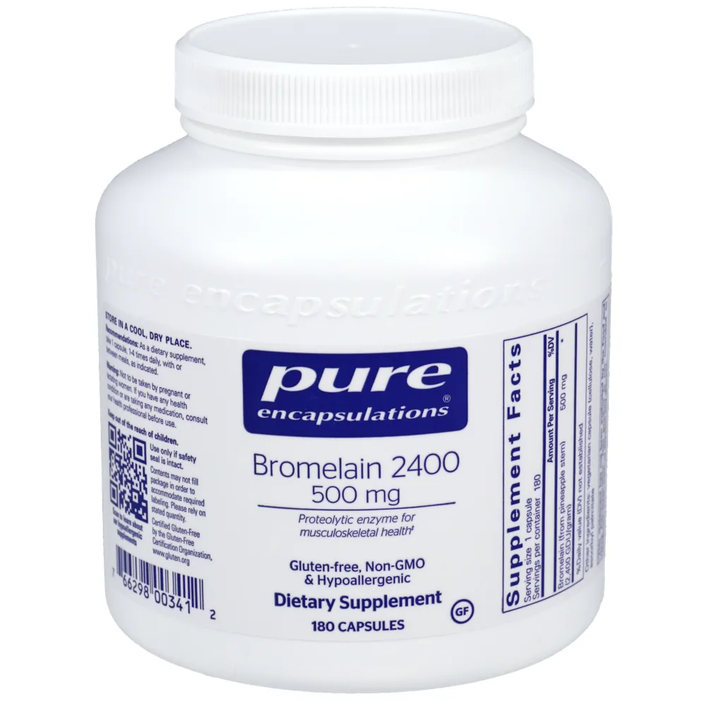 Bromelain 2400 500mg - 180 capsules