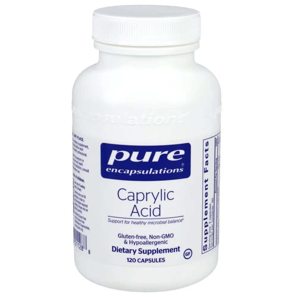 Caprylic Acid - 120 capsules