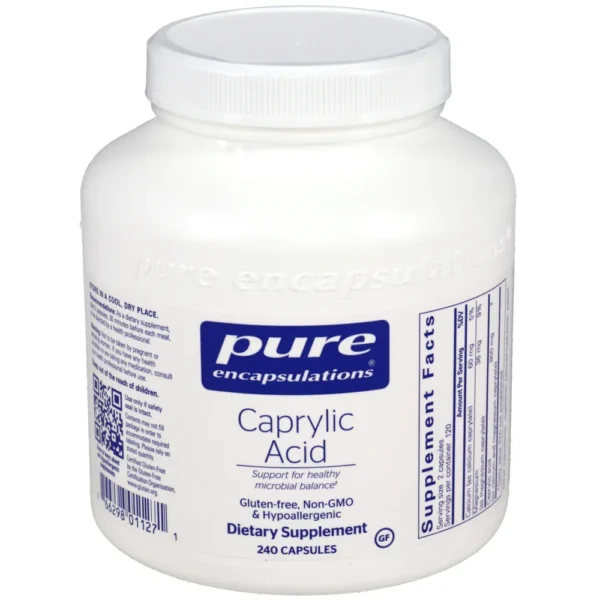 Caprylic Acid - 240 capsules