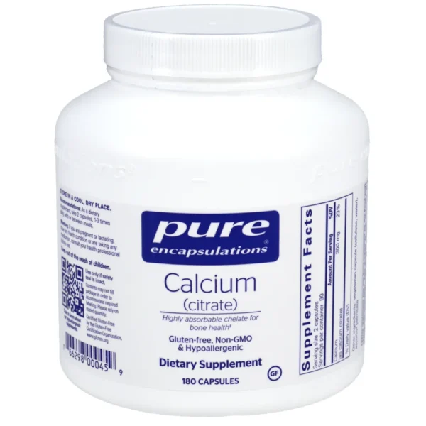 Calcium (Citrate) - 180 capsules