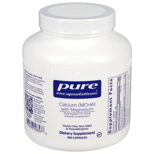 Calcium (MCHA) With Mag - 180 capsules