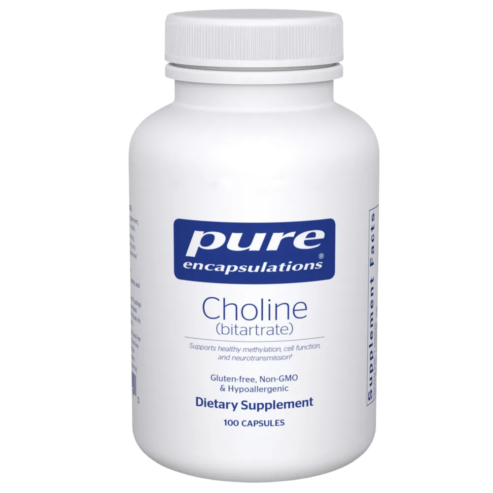 Choline (bitartrate) - 100 capsules