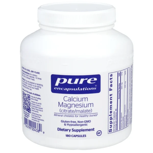 Calcium Mag (Citrate/Malate) - 180 capsules