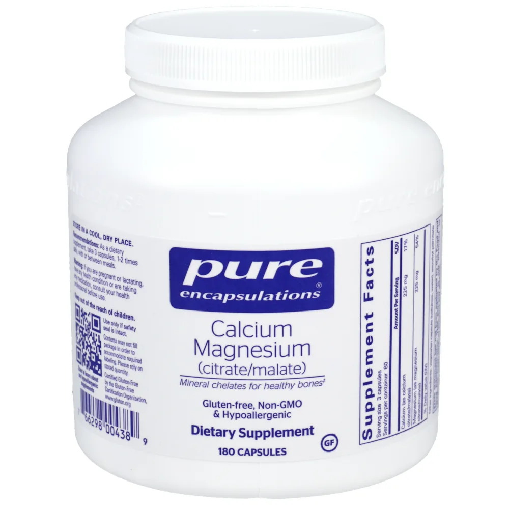 Calcium Mag (Citrate/Malate) - 180 capsules