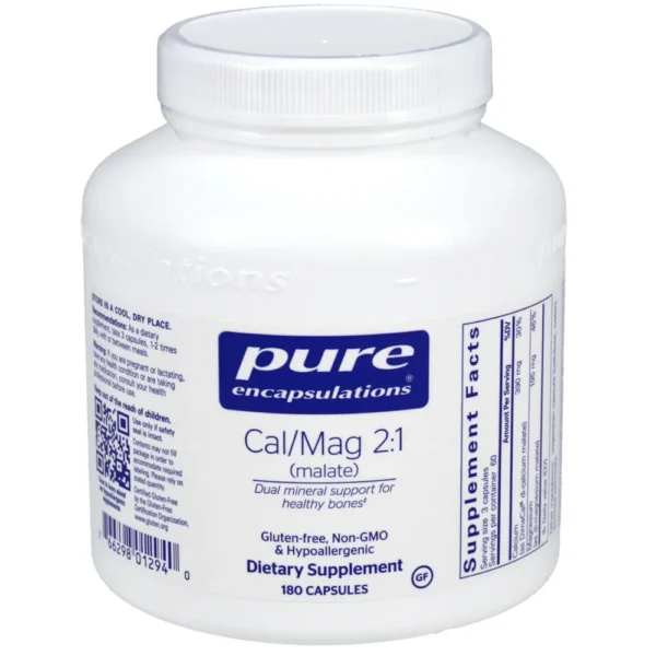 Cal/Mag (Malate) 2:1 - 180 capsules