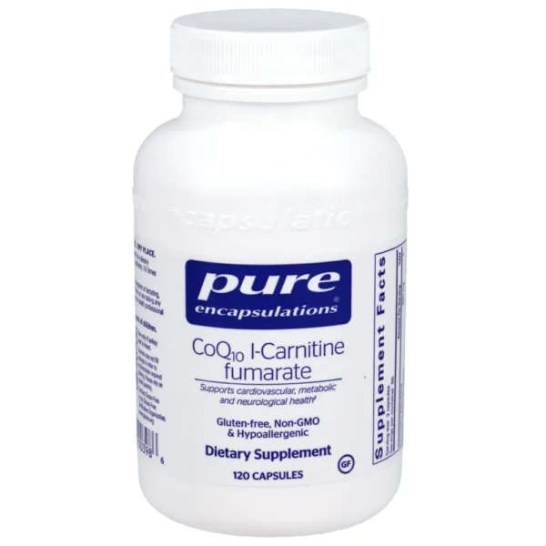 CoQ10 L-Carnitine Fumarate - 120 capsules