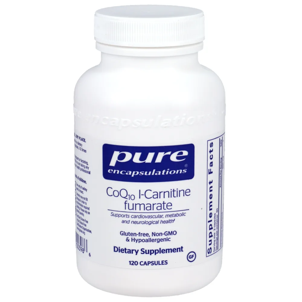 CoQ10 L-Carnitine Fumarate - 120 capsules