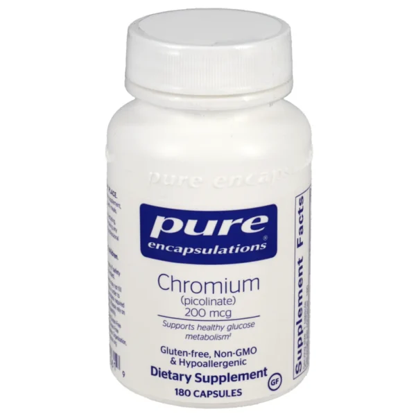 Chromium (Picolinate) 200mcg - 180 capsules