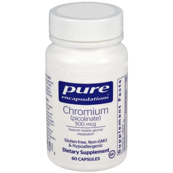 Chromium (Picolinate) 500mcg - 60 capsules
