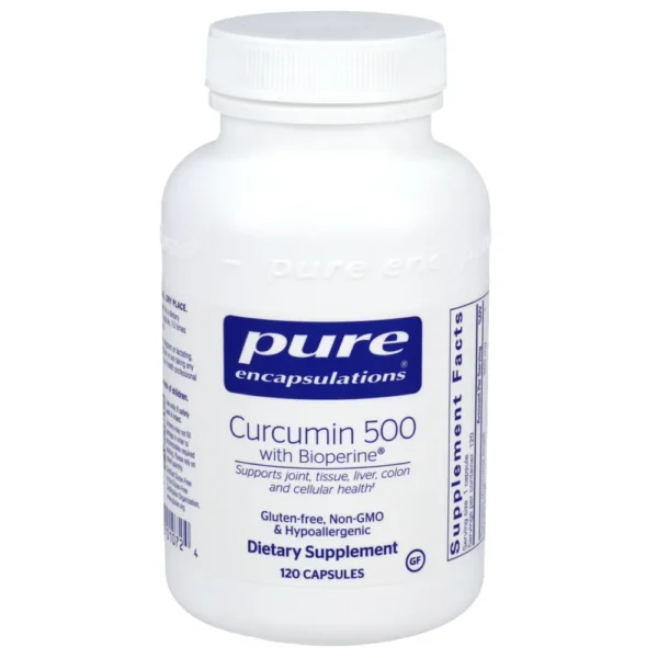Curcumin 500 w/Bioperine - 120 capsules