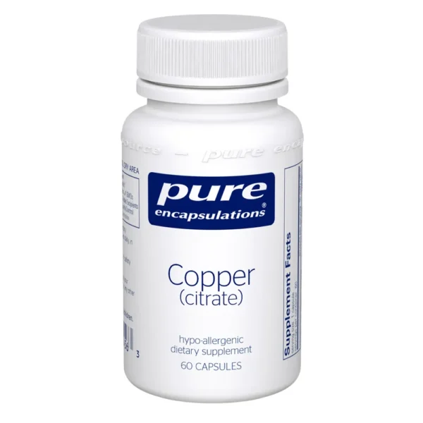 Copper (Citrate) - 60 capsules