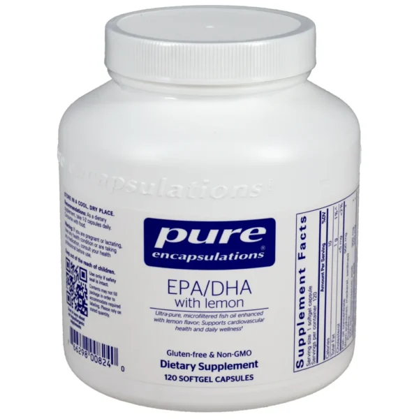 EPA/DHA With Lemon - 120 Softgel Capsules
