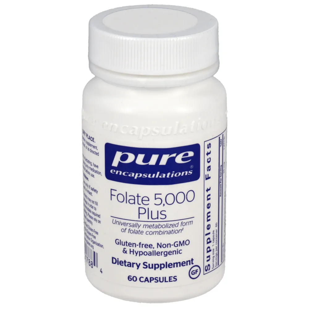 Folate 5000 Plus - 60 capsules