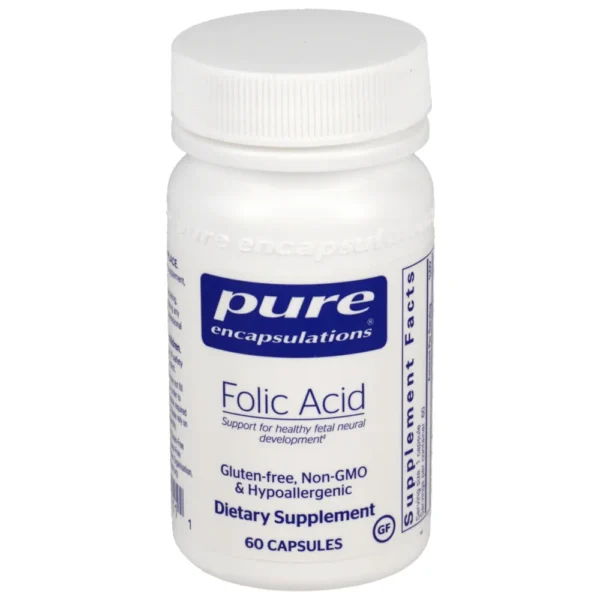 Folic Acid - 60 capsules