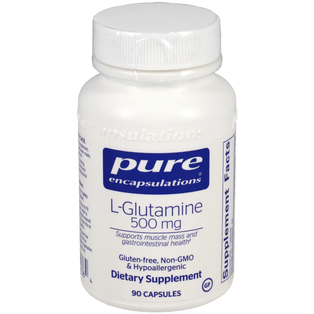 L-Glutamine 500mg - 90 capsules