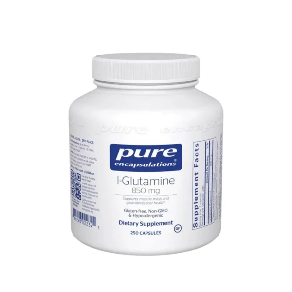 l-Glutamine 850mg - 250 capsules