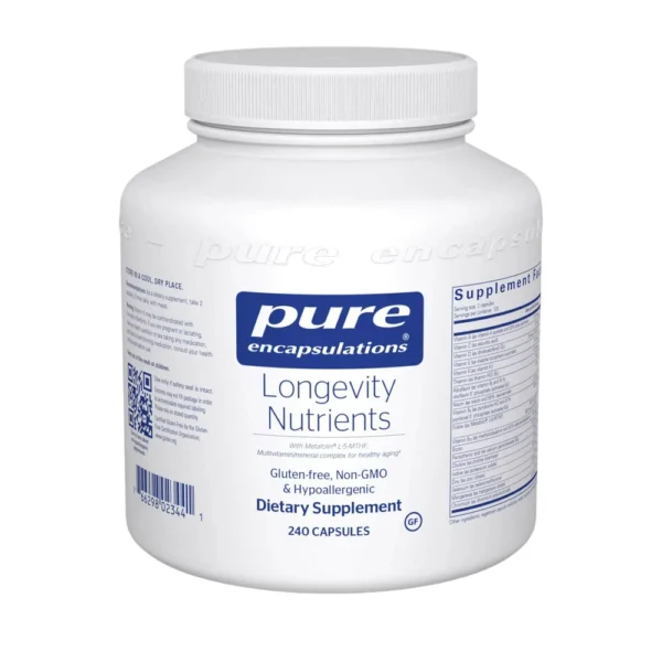 Longevity Nutrients - 240 capsules
