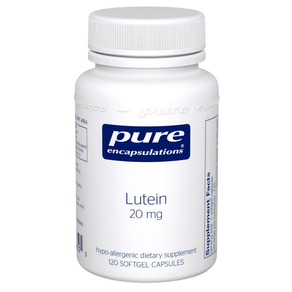 Lutein 20mg - 120 Softgel Capsules