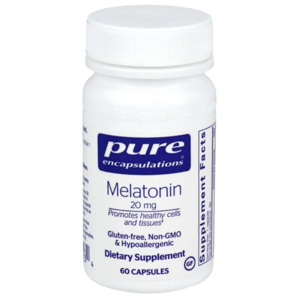 Melatonin 20mg - 60 capsules