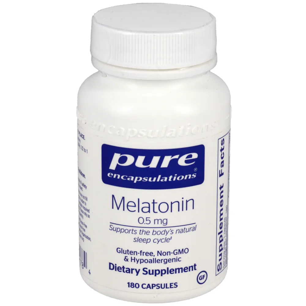 Melatonin 0.5mg - 180 capsules