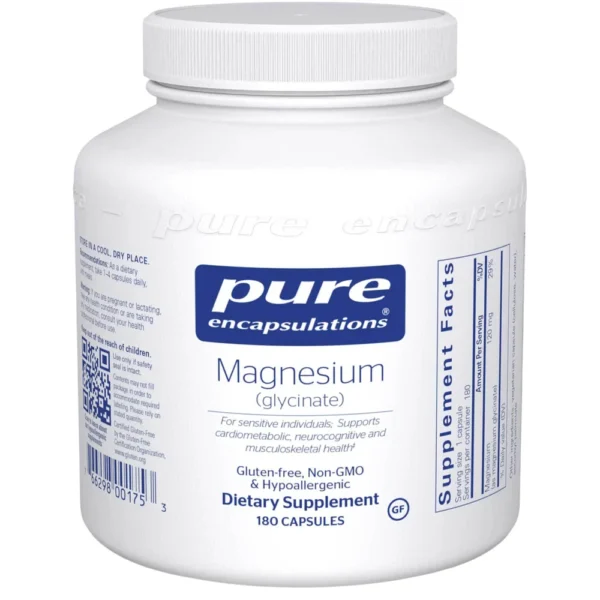 Magnesium Glycinate, 120 mg - 180 capsules