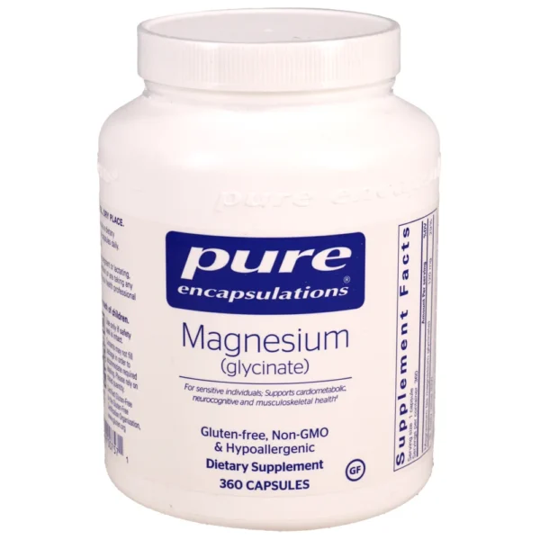 Magnesium Glycinate, 120 mg - 360 capsules