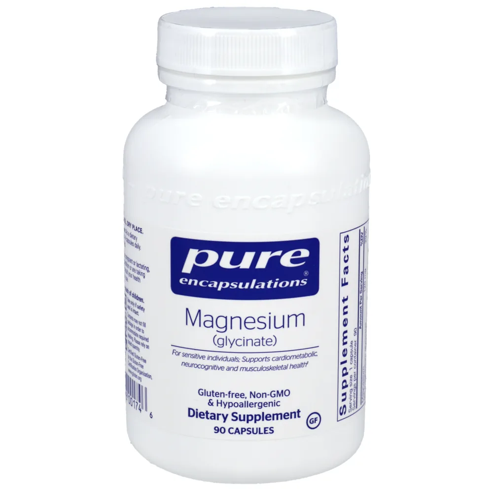 Magnesium Glycinate, 120 mg - 90 capsules
