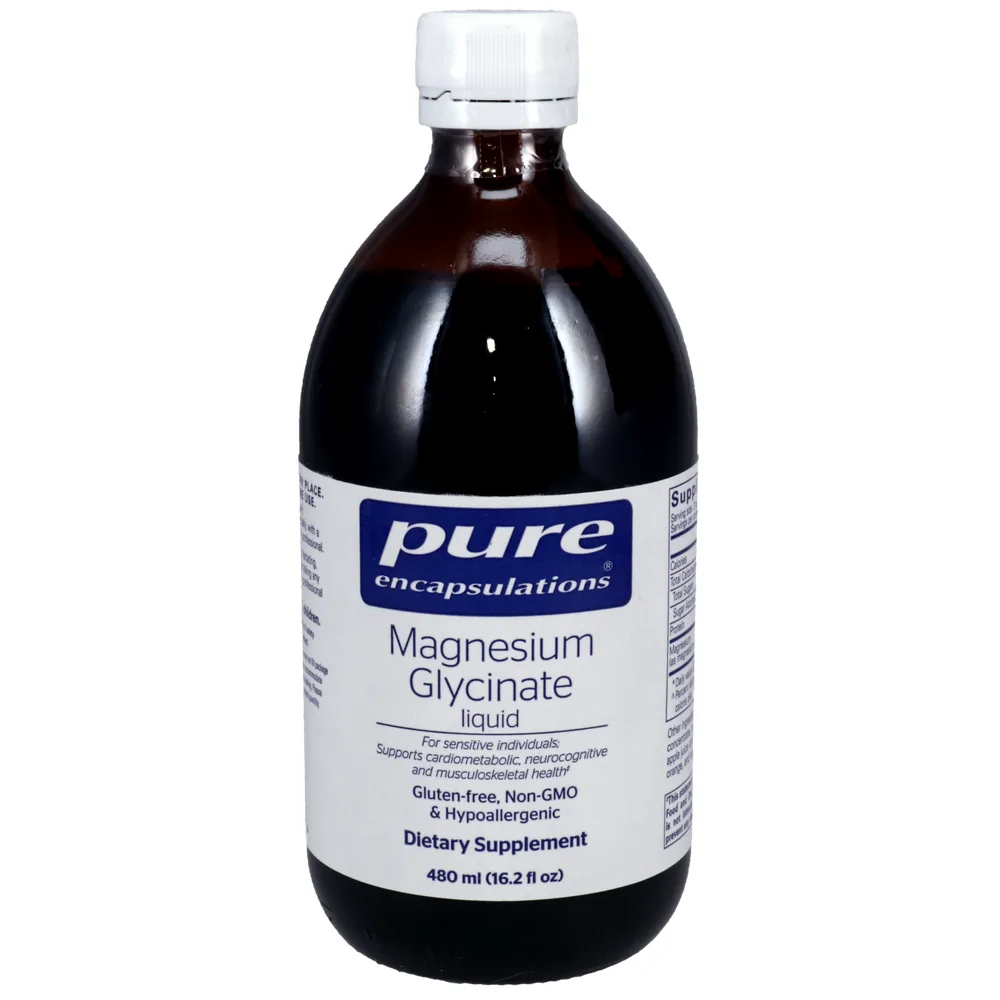 Magnesium Glycinate Liquid - 480 Milliliters