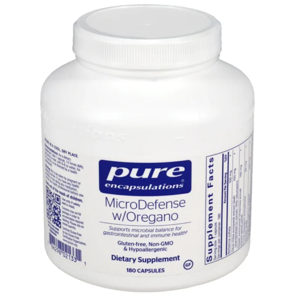 MicroDefense w/Oregano - 180 capsules