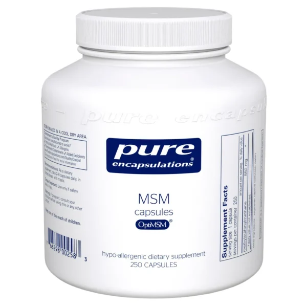 MSM Capsules - 250 capsules