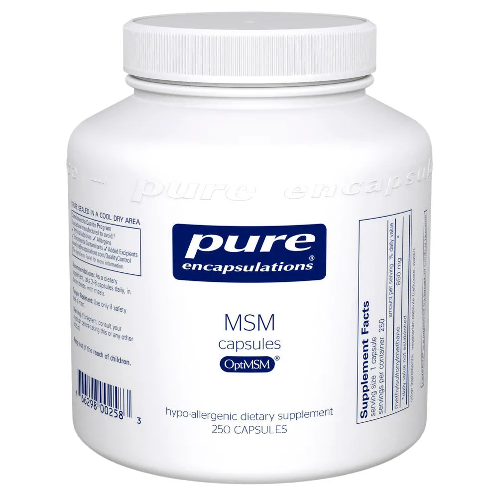 MSM Capsules - 250 capsules