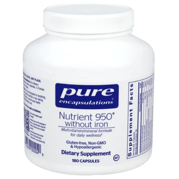 Nutrient 950 W/O Iron - 180 capsules