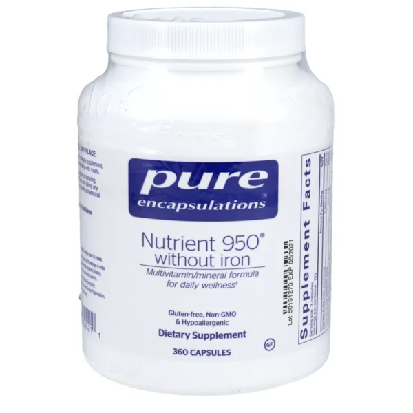 Nutrient 950 W/O Iron - 360 capsules