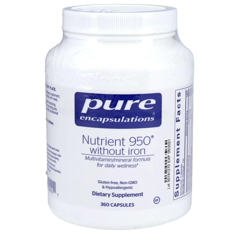 Nutrient 950 W/O Iron - 360 capsules