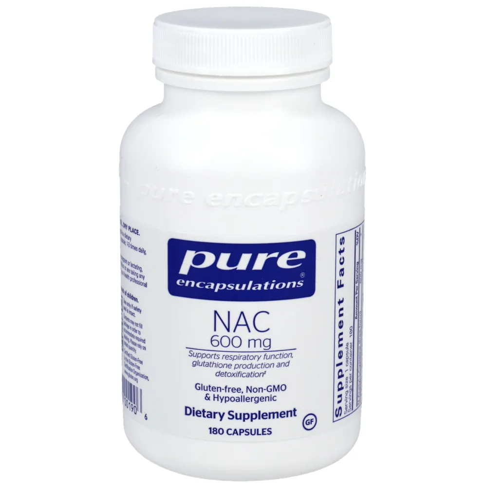 NAC 600mg - 180 capsules